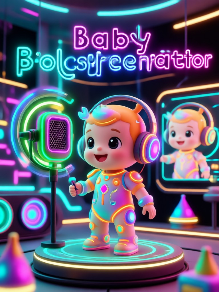 AI baby singing a lullaby podcast