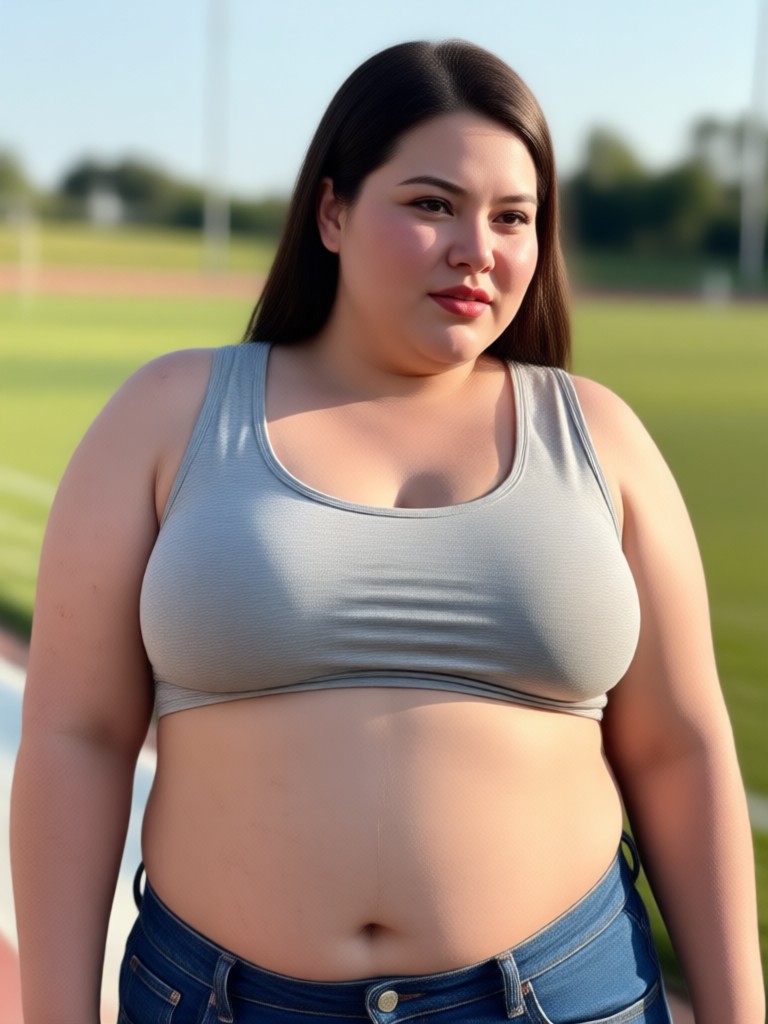 AI body modification filter result