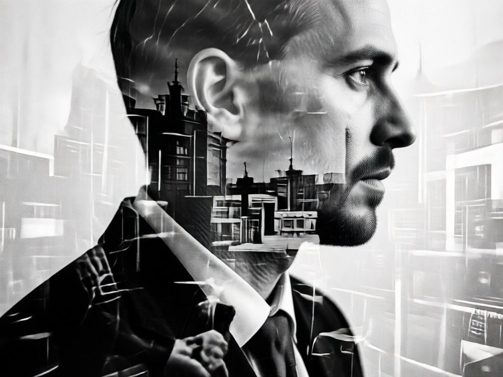double exposure texture library