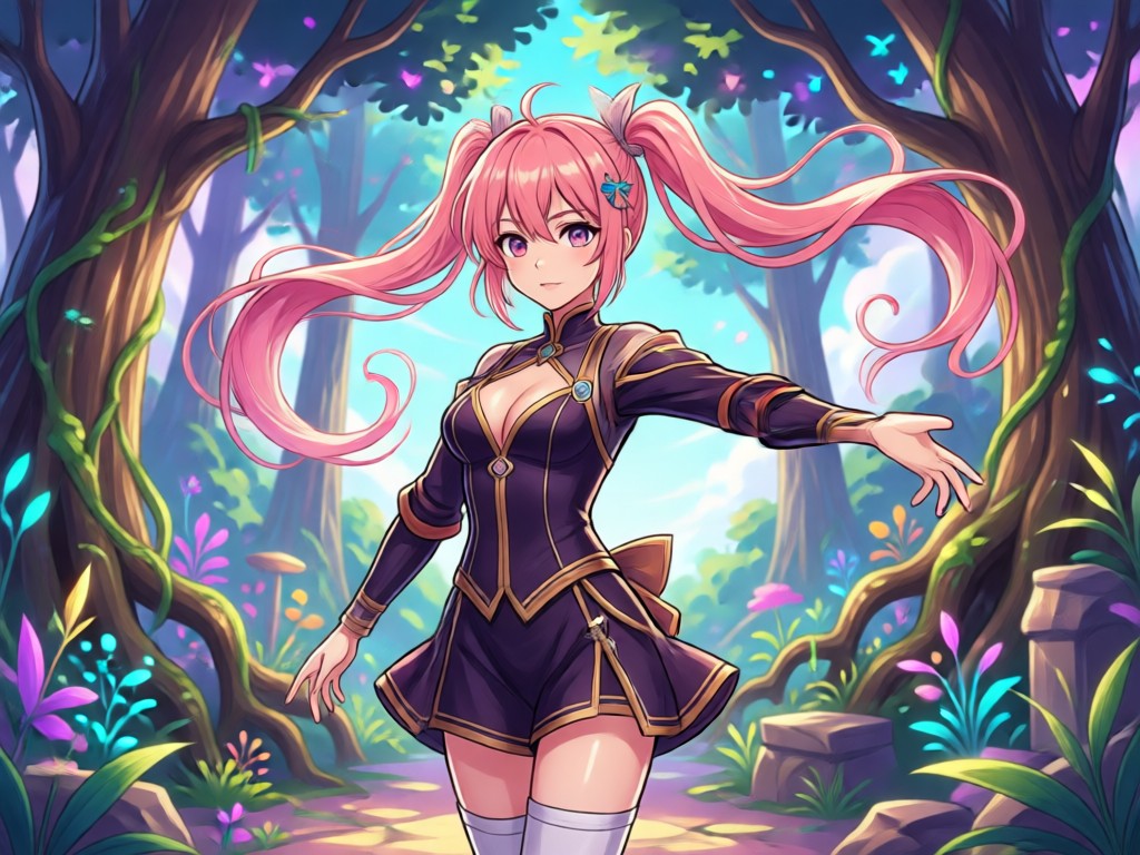 Proceso avanzado de transformación anime con IA