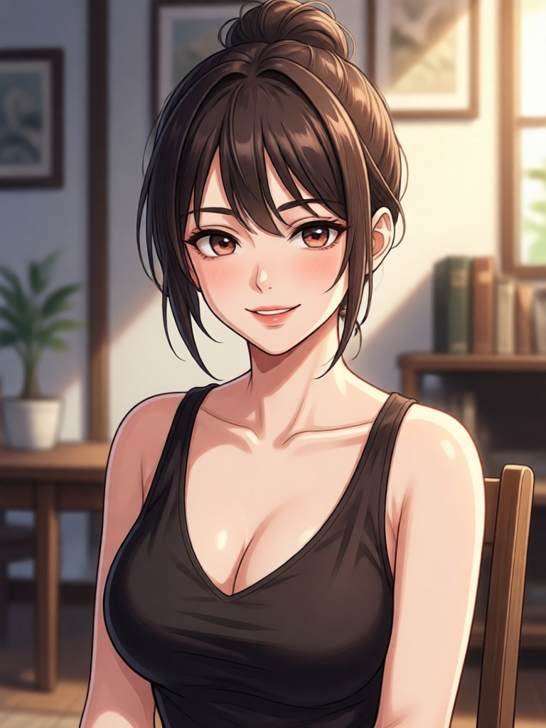 Foto grup di mana setiap orang bergaya dalam genre anime yang berbeda