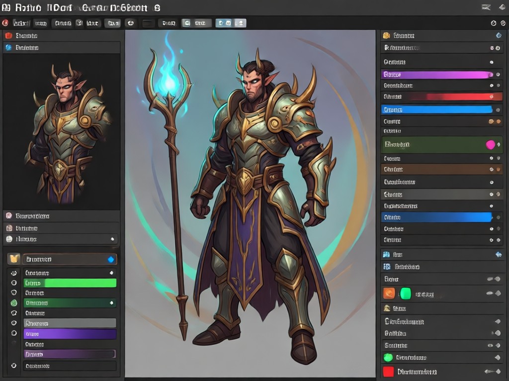 AI DnD party and NPC generator feature