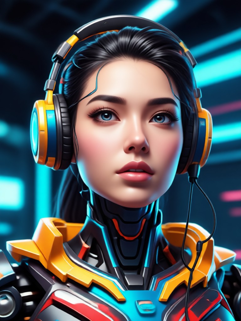 AI eye brightening and enhancement effect
