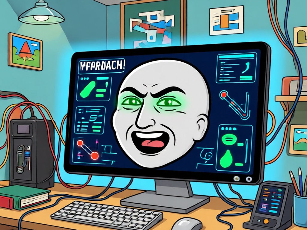 Exemplo do processo de criação de texto para meme