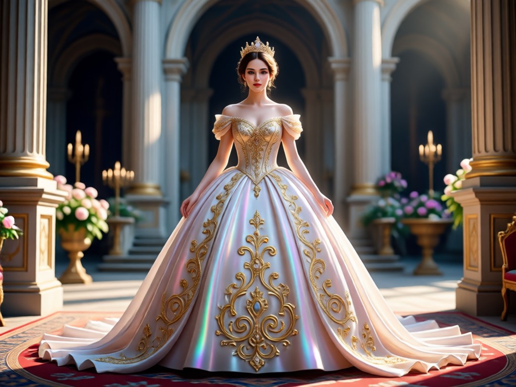 High Quality AI Princess Video Output