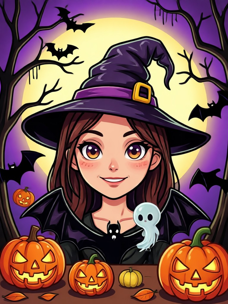 Frankensteins Monster-Halloween-Avatar mit Nähten