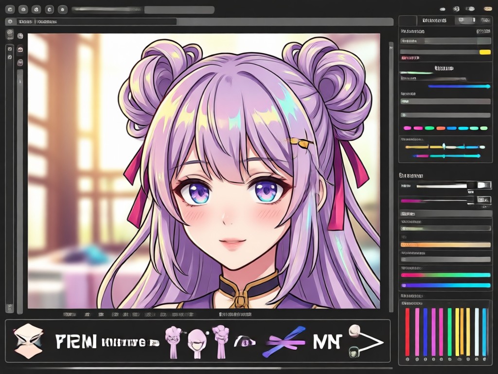 AI anime hairstyle transformation from photo