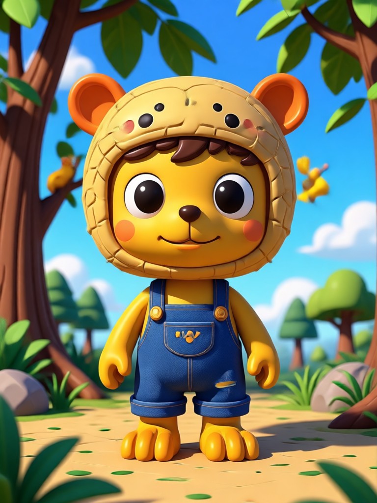 diseño de buddy guerrero de fantasía en 3d