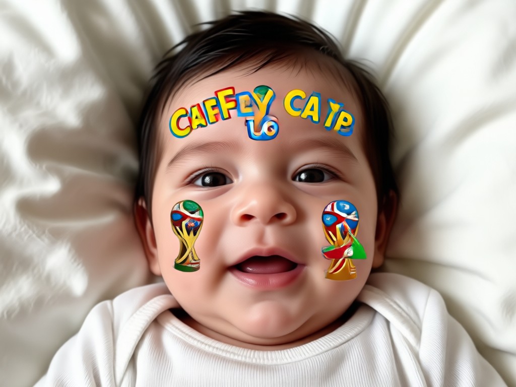 Ai blending parent features for baby