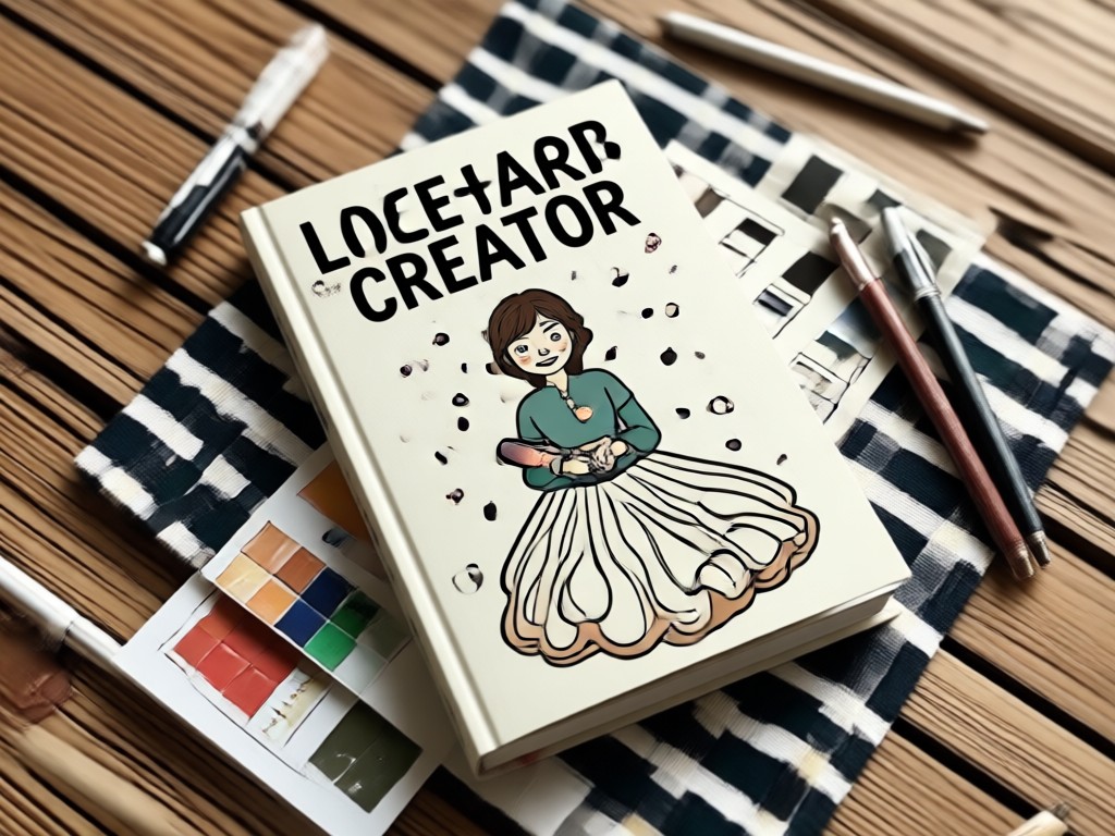 Customizing book cover text and layout in app