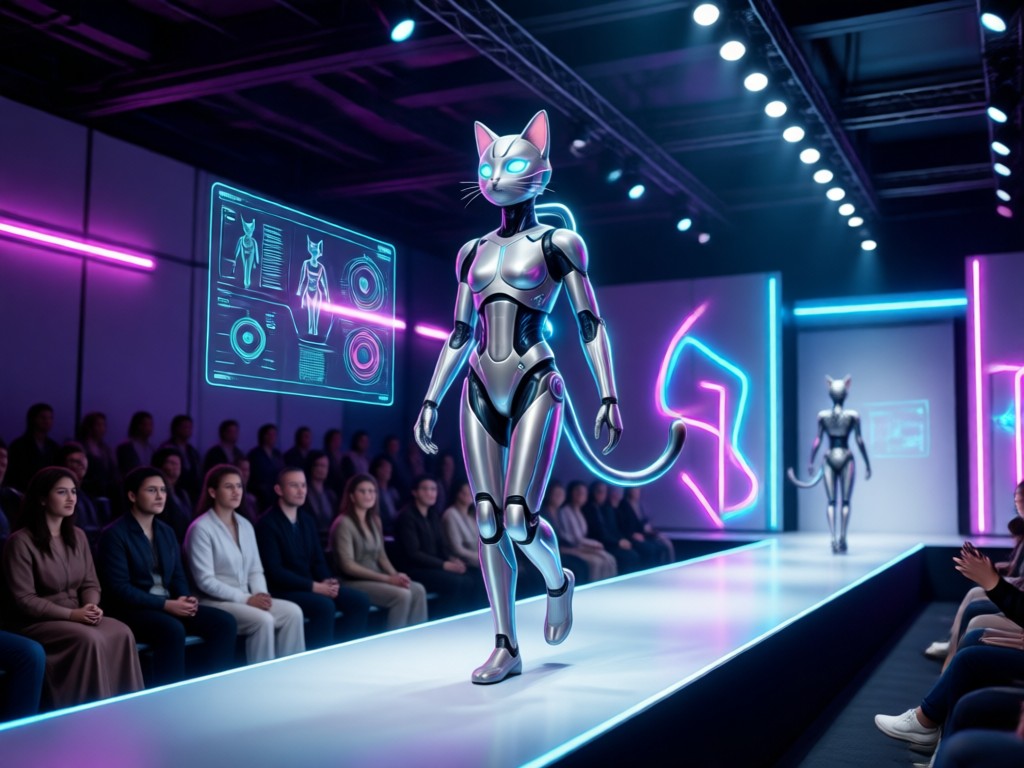 Virtual outfit try on with AI models wearing different designs
