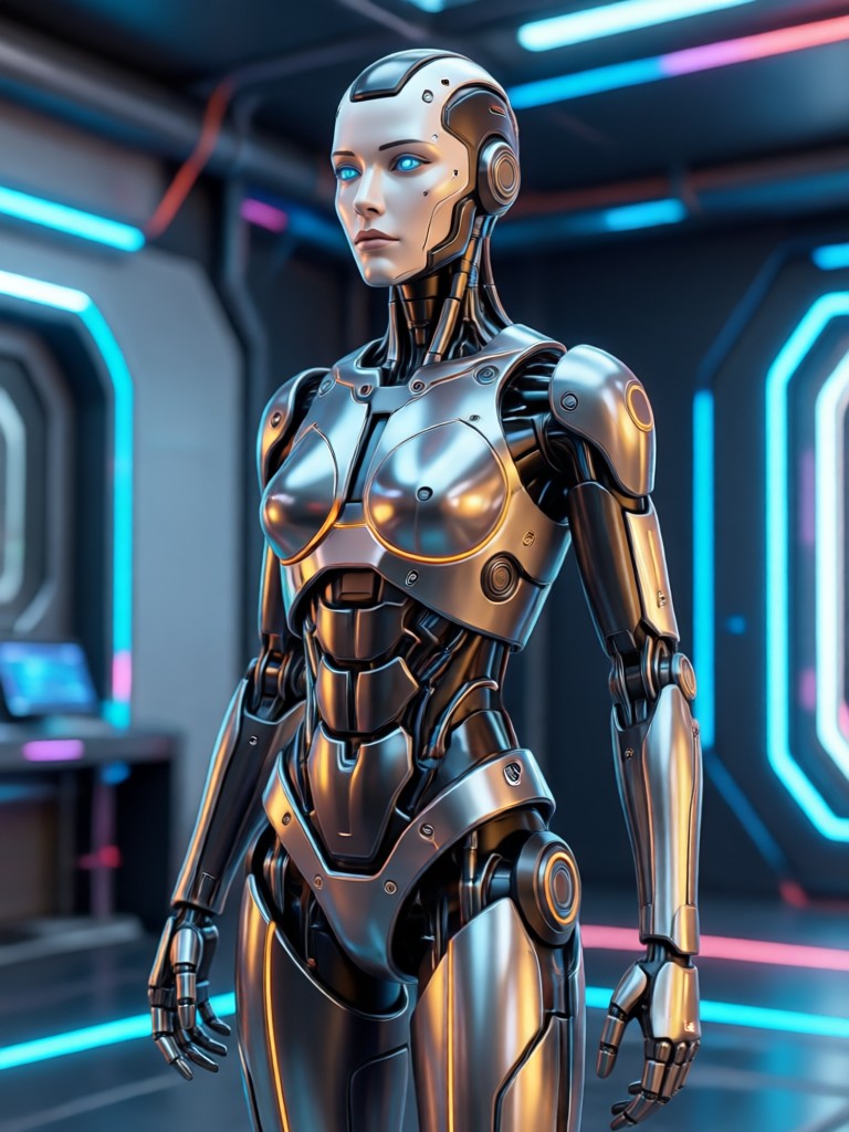 AI model in 3D claymation art style