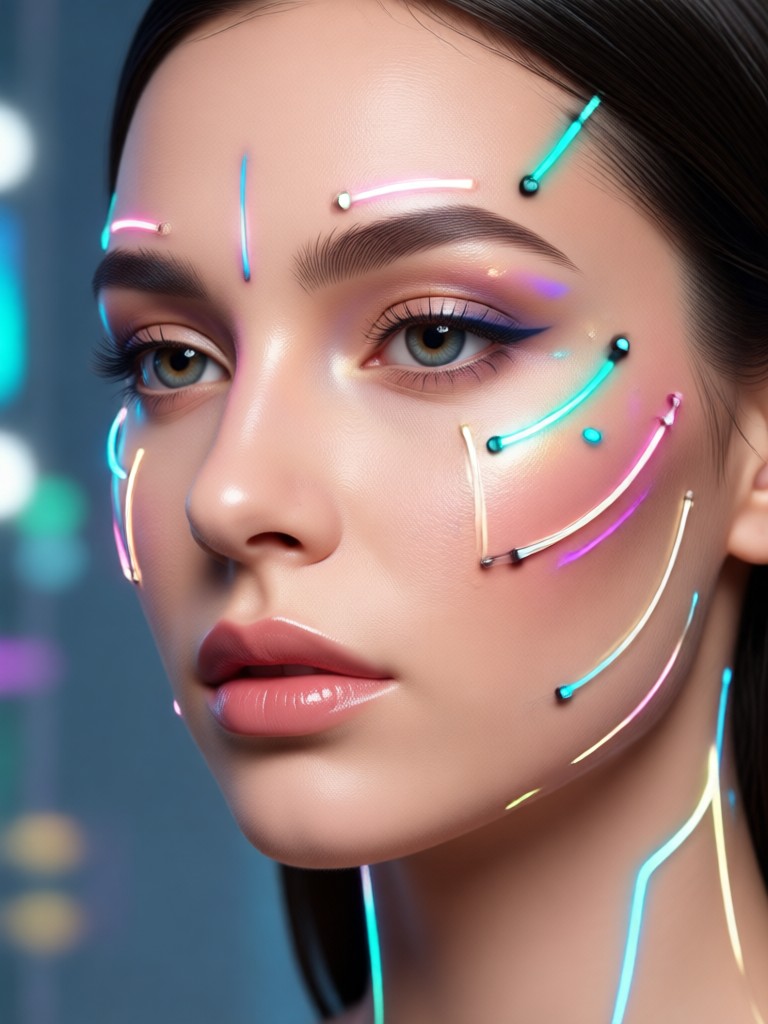 Mystical goddess AI portrait