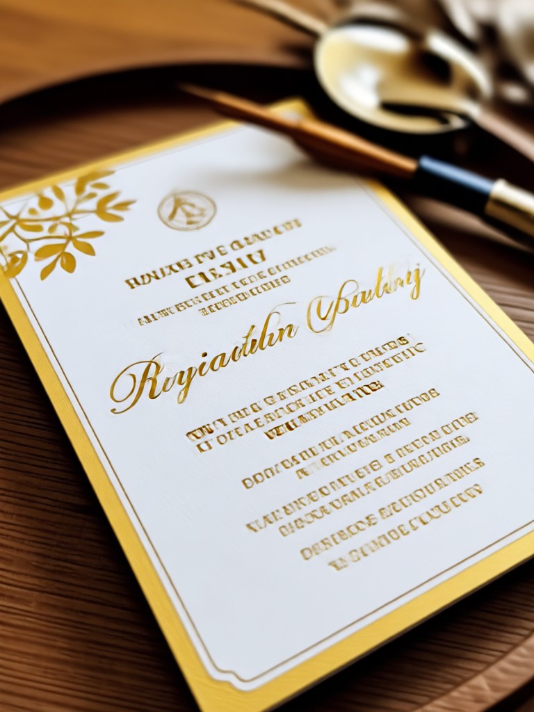 Whimsical garden party invitation card
