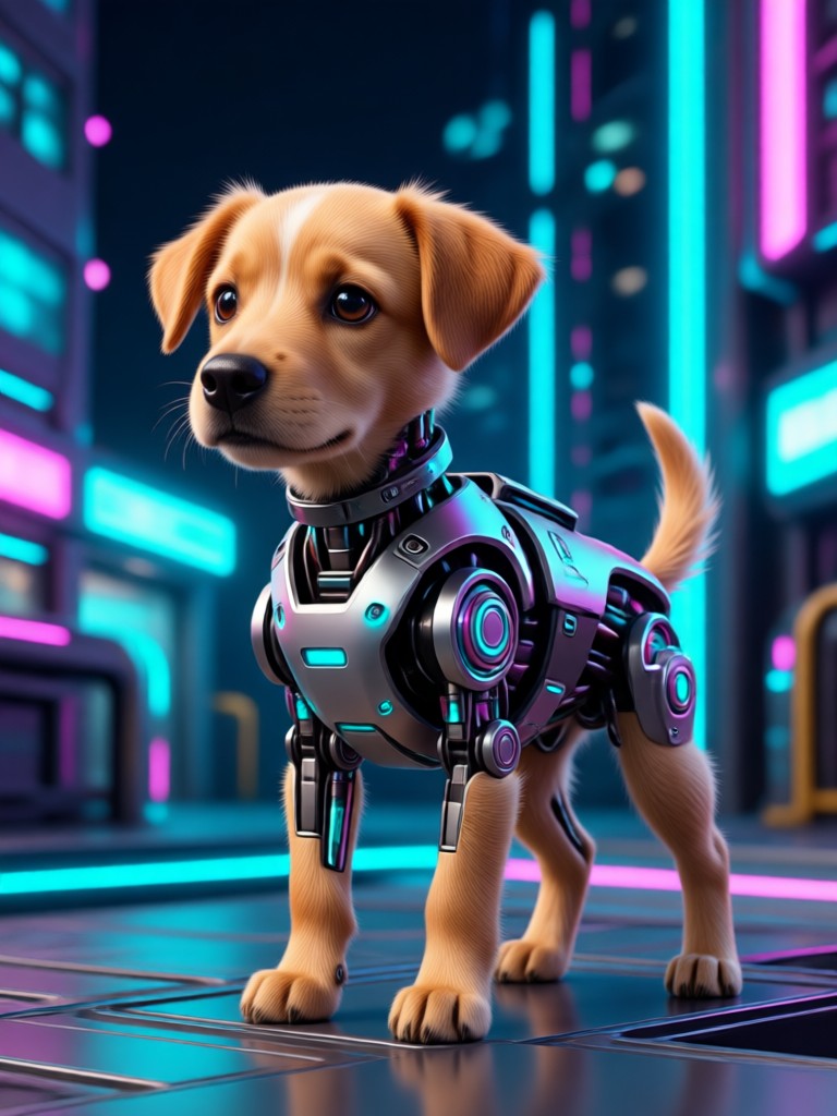 ふわふわポメラニアンの子犬