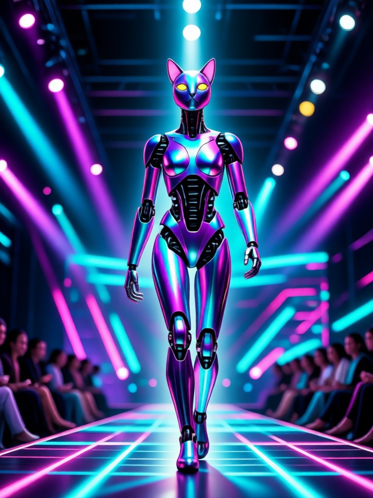Business attire AI fashion presentation