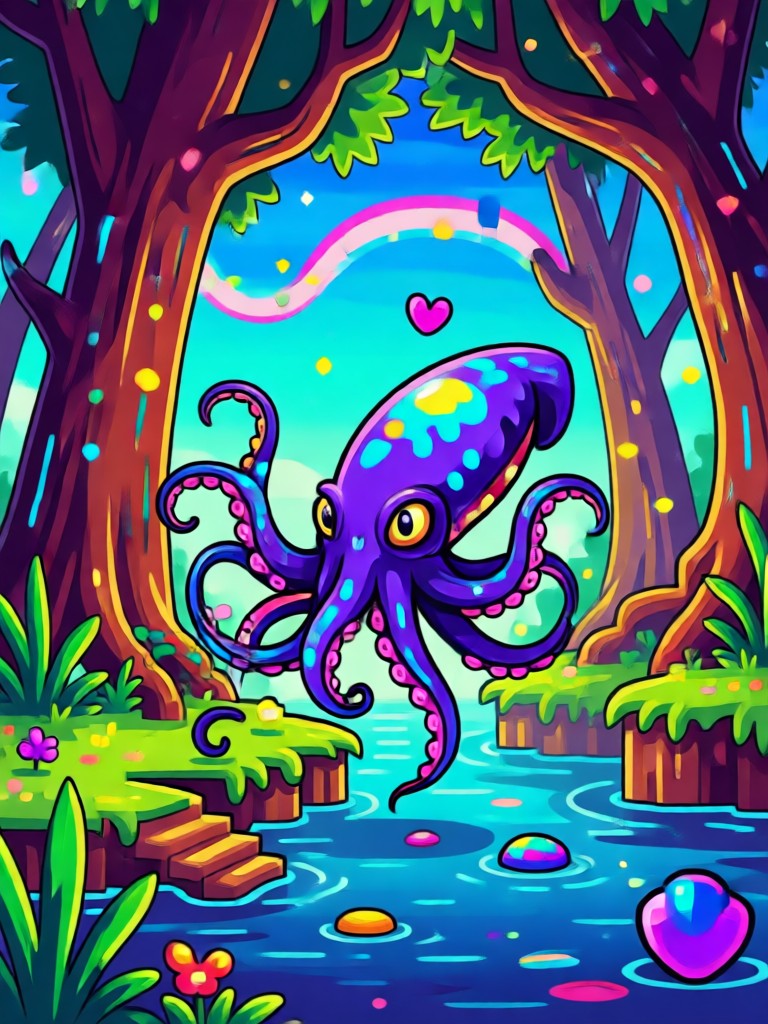 Mulher transformada pelo filtro de foto de IA Squid Game