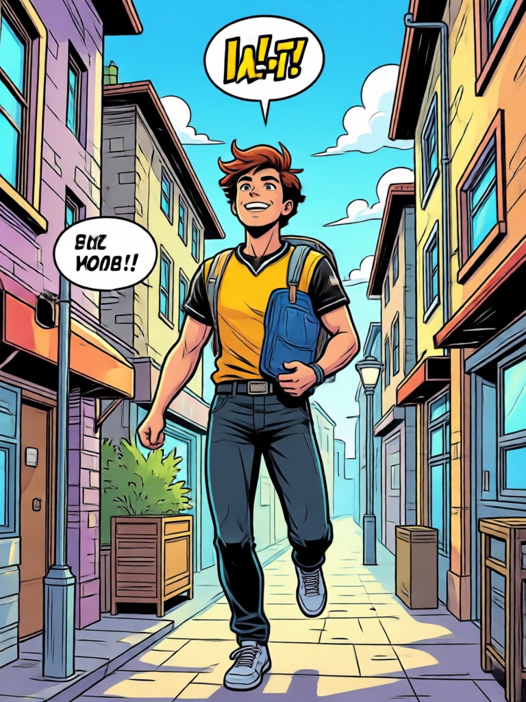 Romance-Webtoon-Stil, erstellt mit Comic-Generator