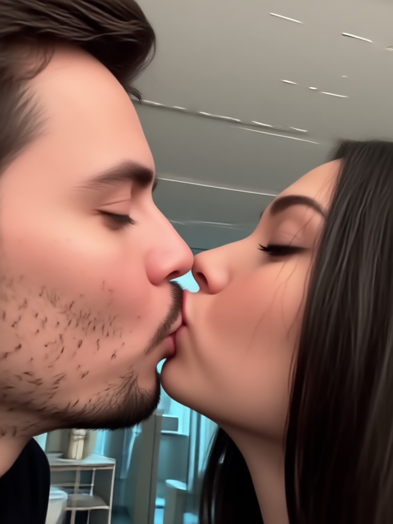 AI generated kissing video preview