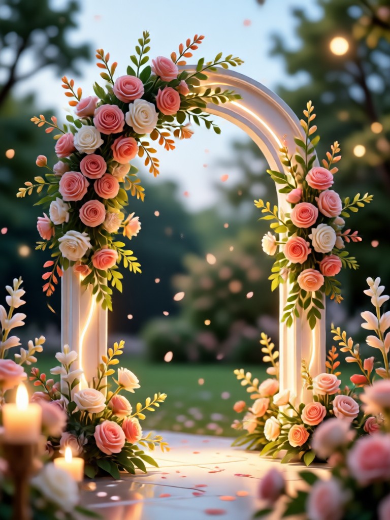 Celestial wedding with starry night theme and moon decor