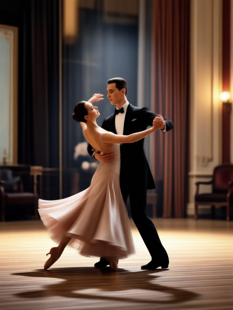 Mobile app interface showing a waltz video generation