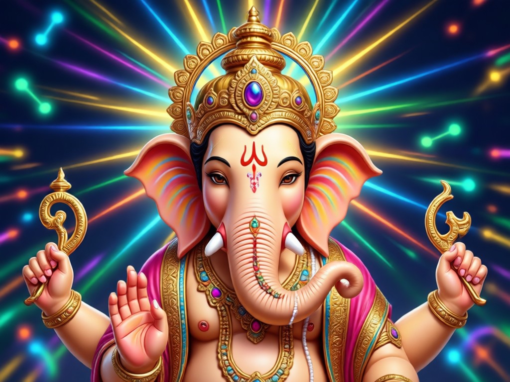 Bagikan foto Anda dengan ganesh ji ai