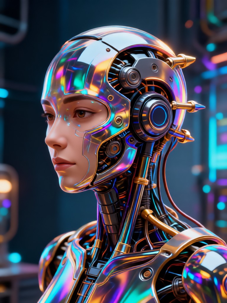 Digital 3D Art Concept