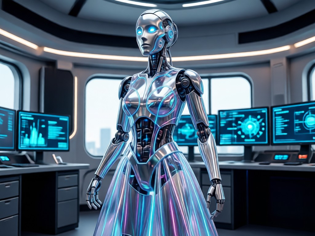 Realistic AI clothing change rendering technology