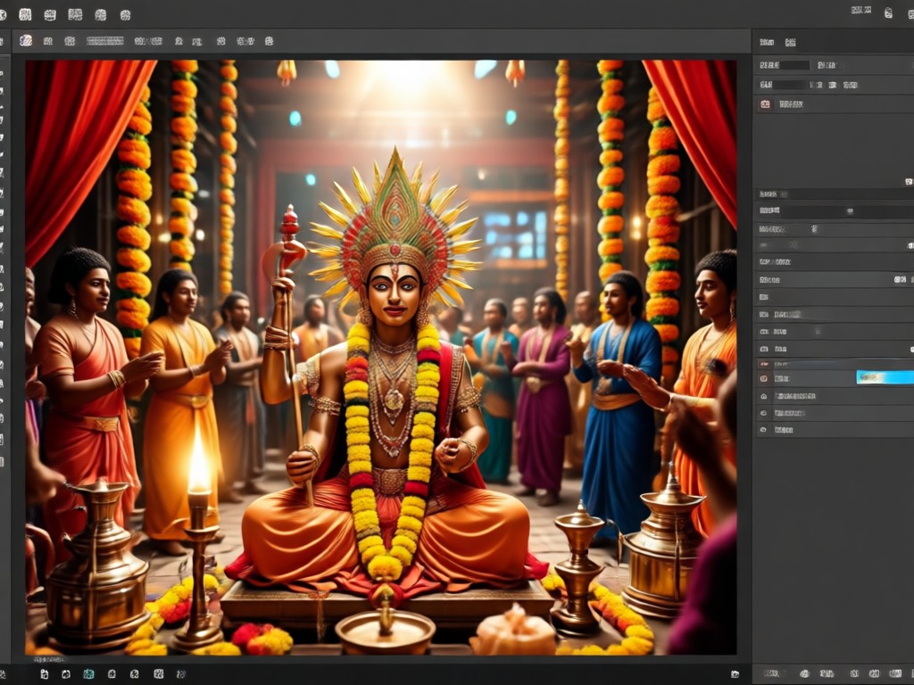 Shiva snake photo editor theme example