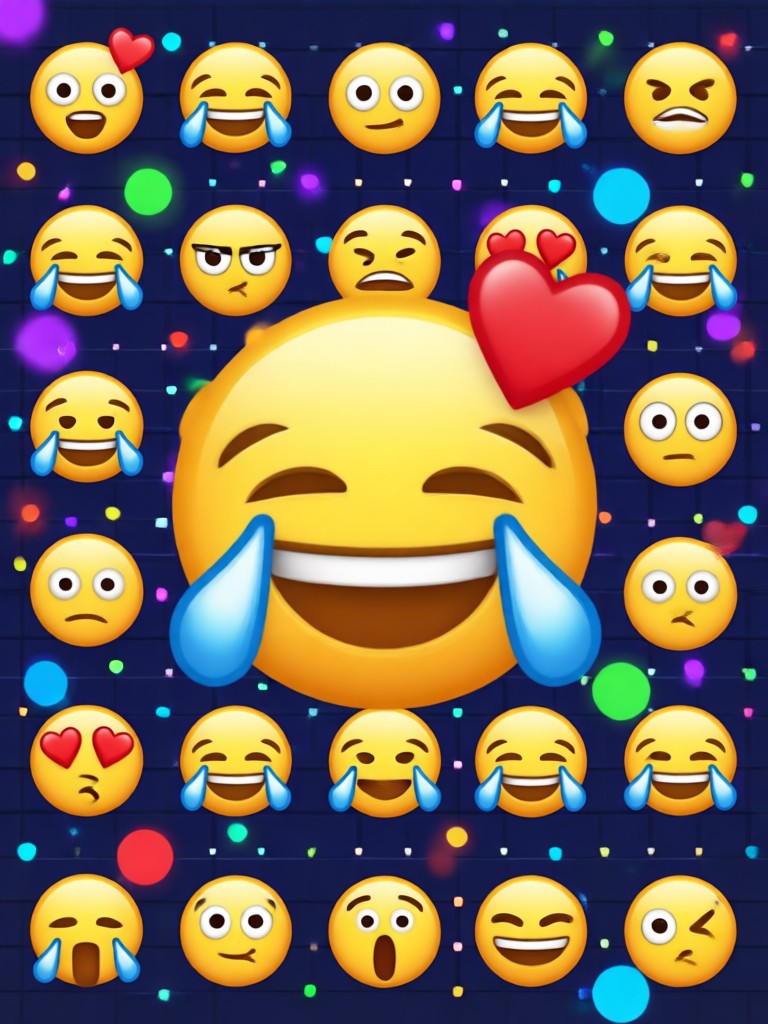Surprised anime style emoji avatar