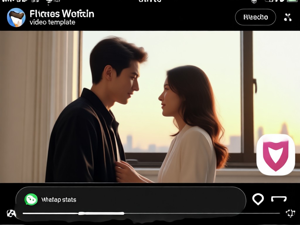 ai generated couple slideshow for whatsapp status