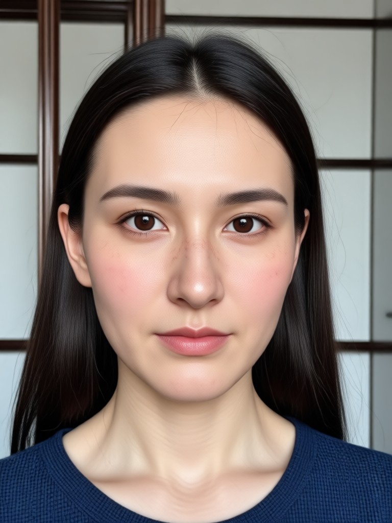 Ancient statue face swap effect