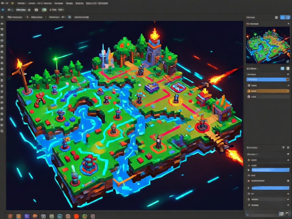 Library of fantasy and sci-fi battle map templates