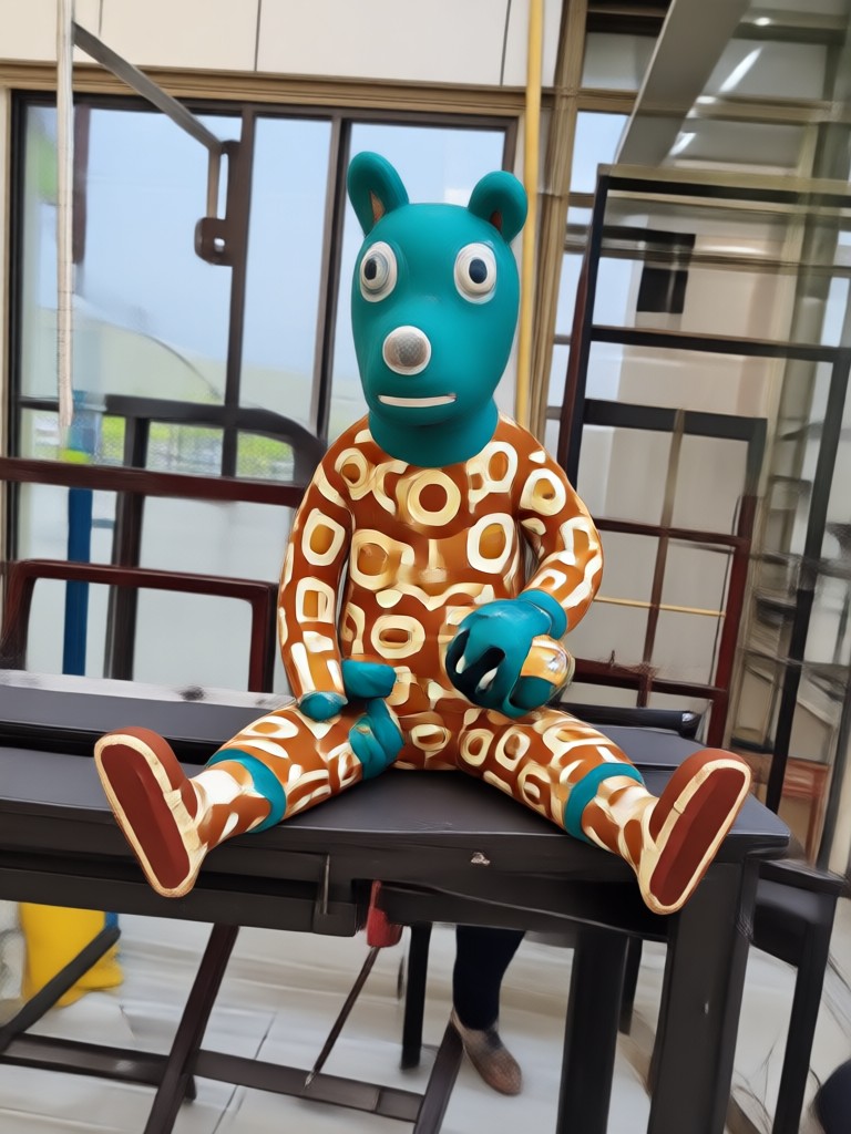 Simple 3D buddy for keychain