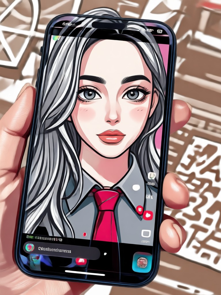 Icono de YouTube de personaje de dibujos animados en 3D