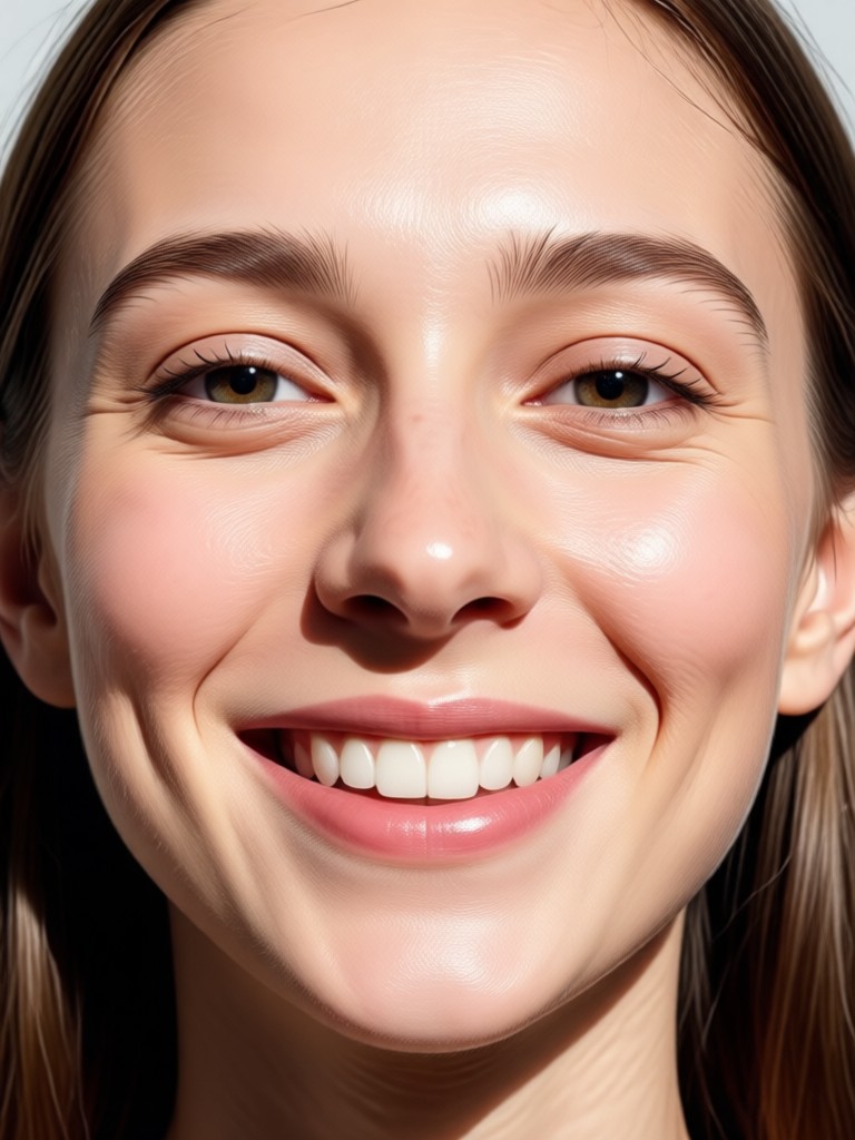 Sorriso gerado por AI em uma foto de animal de estimação