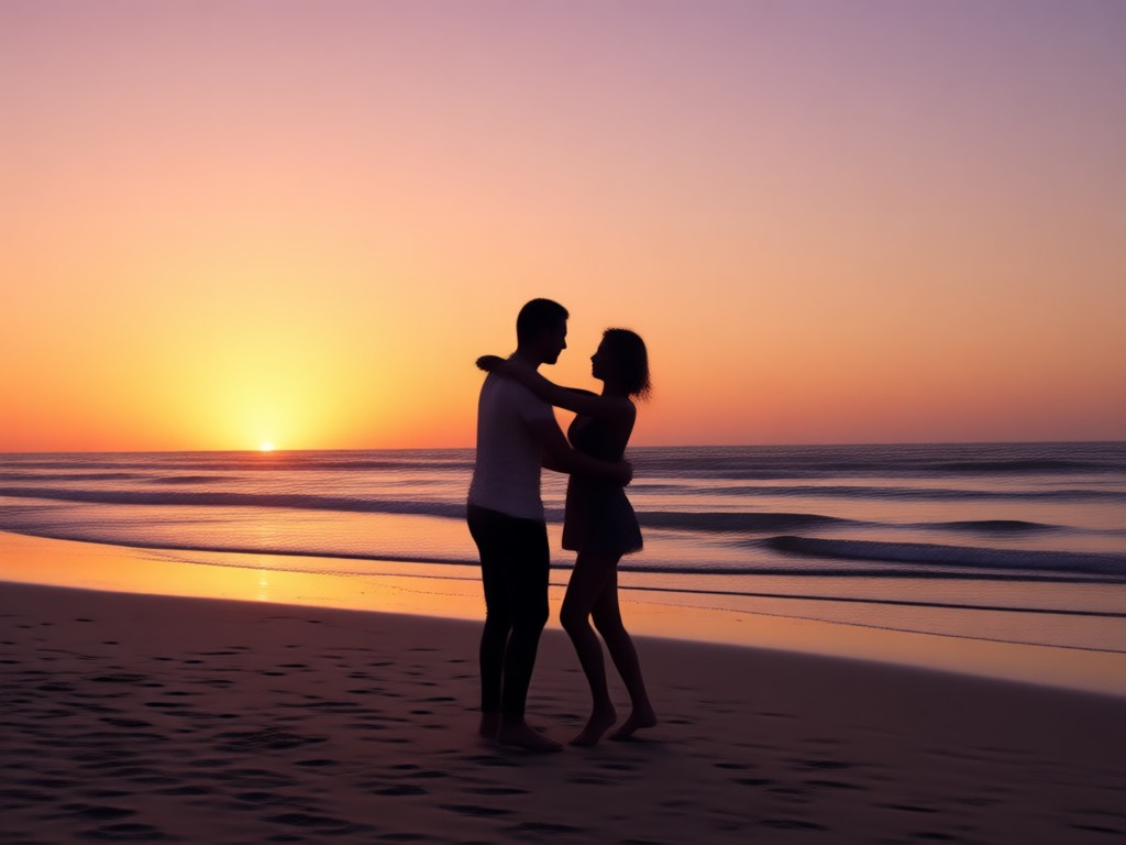 Creando videos de baile de pareja en la playa con IA
