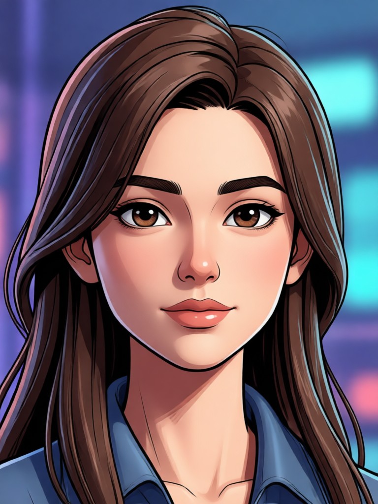 Anime manga 3D cartoon portrait generation