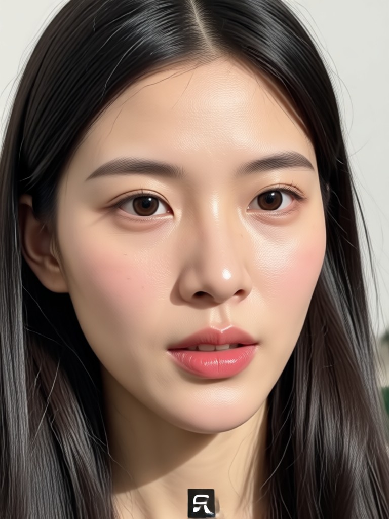 Anime character with blinking animation
