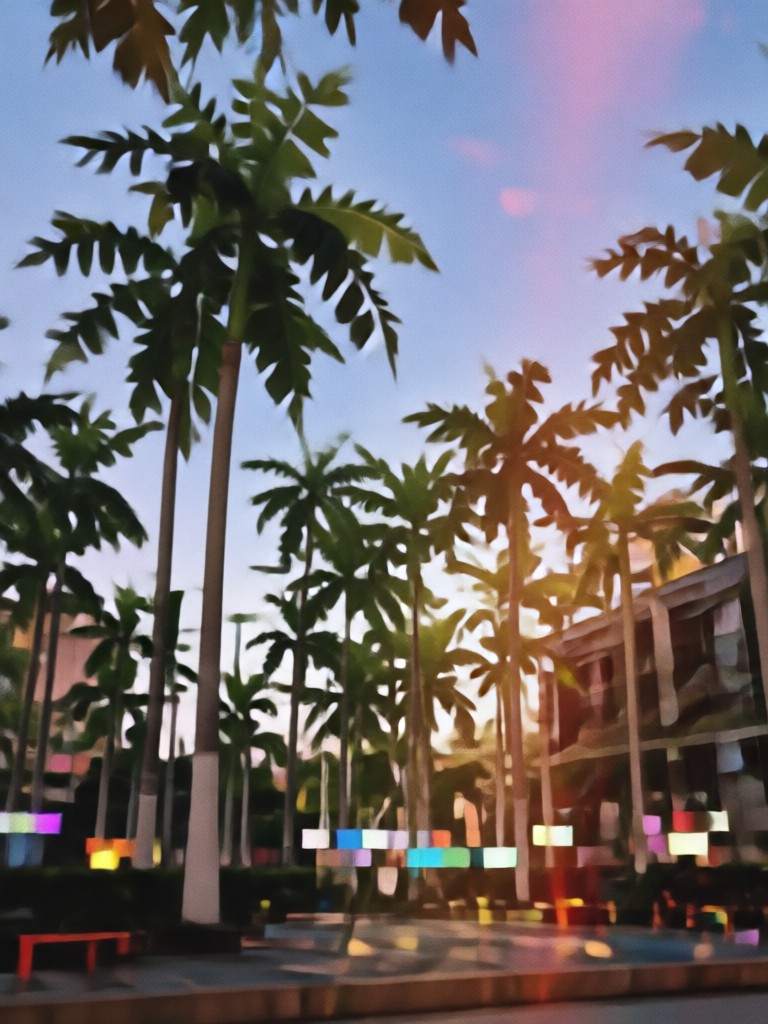 Nature scene with soft 2016 aesthetic filter tones