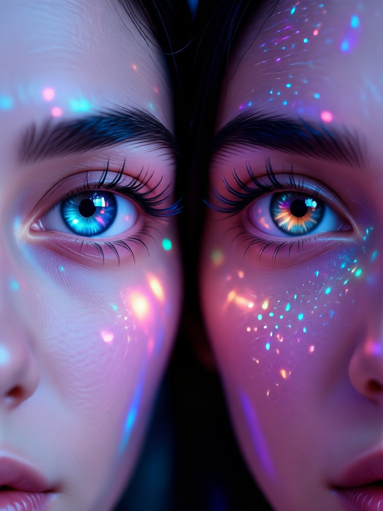 कपल आईज़ AI फोटो