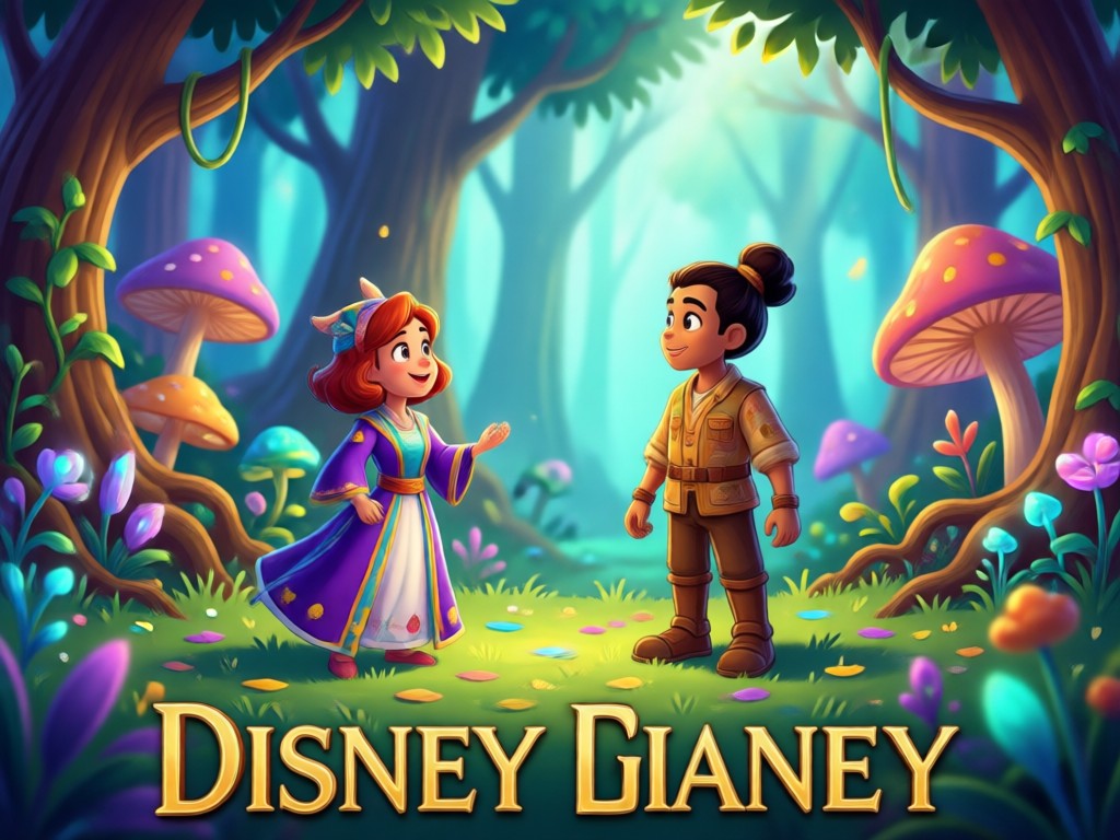 Real person transformed into Disney character