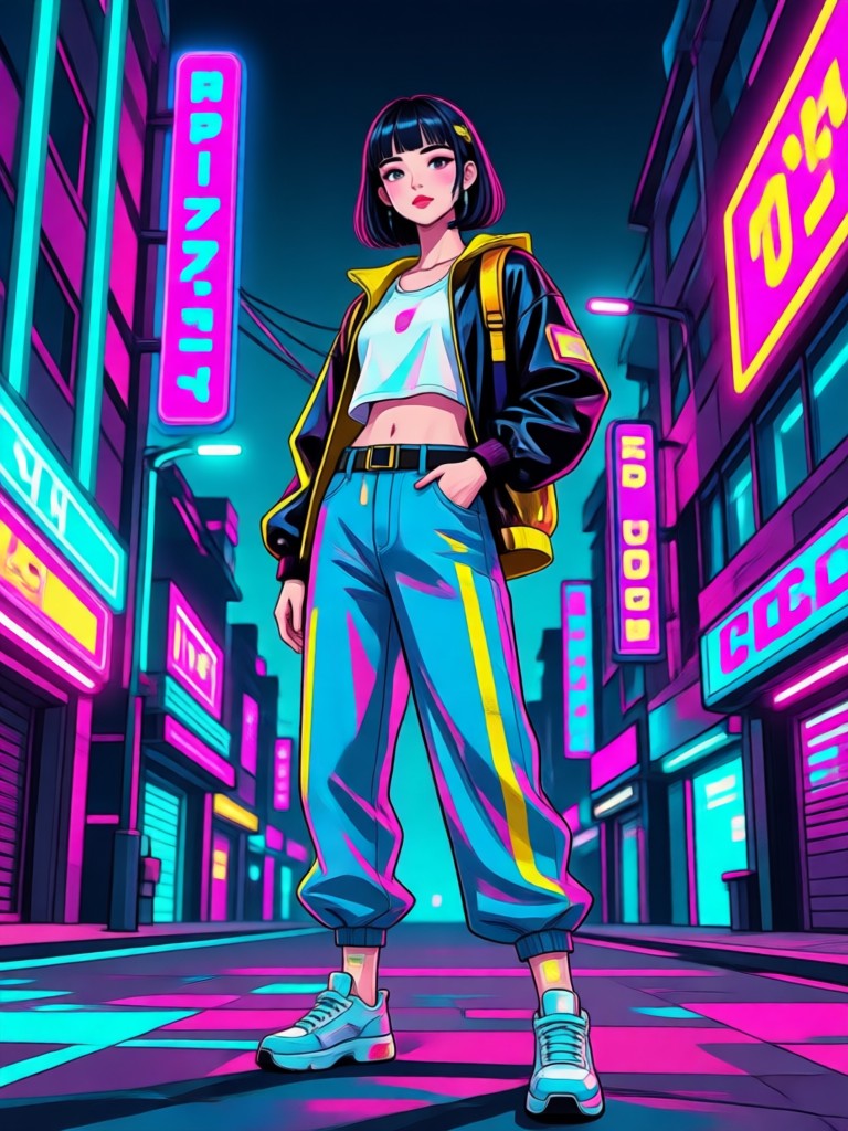 AI 생성 2000년대 레이어드 목걸이 룩