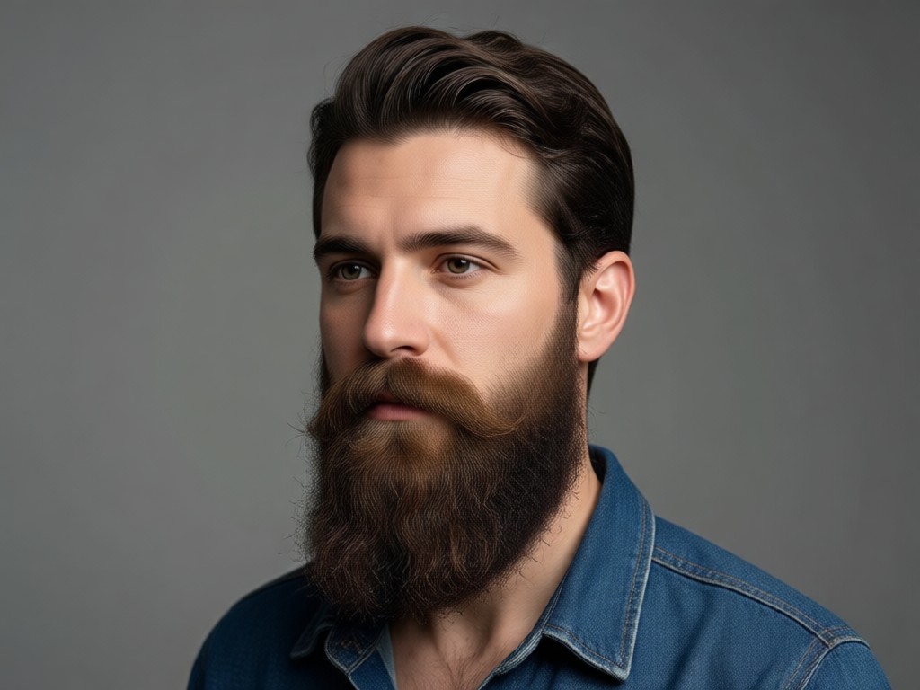 Various AI beard styles gallery