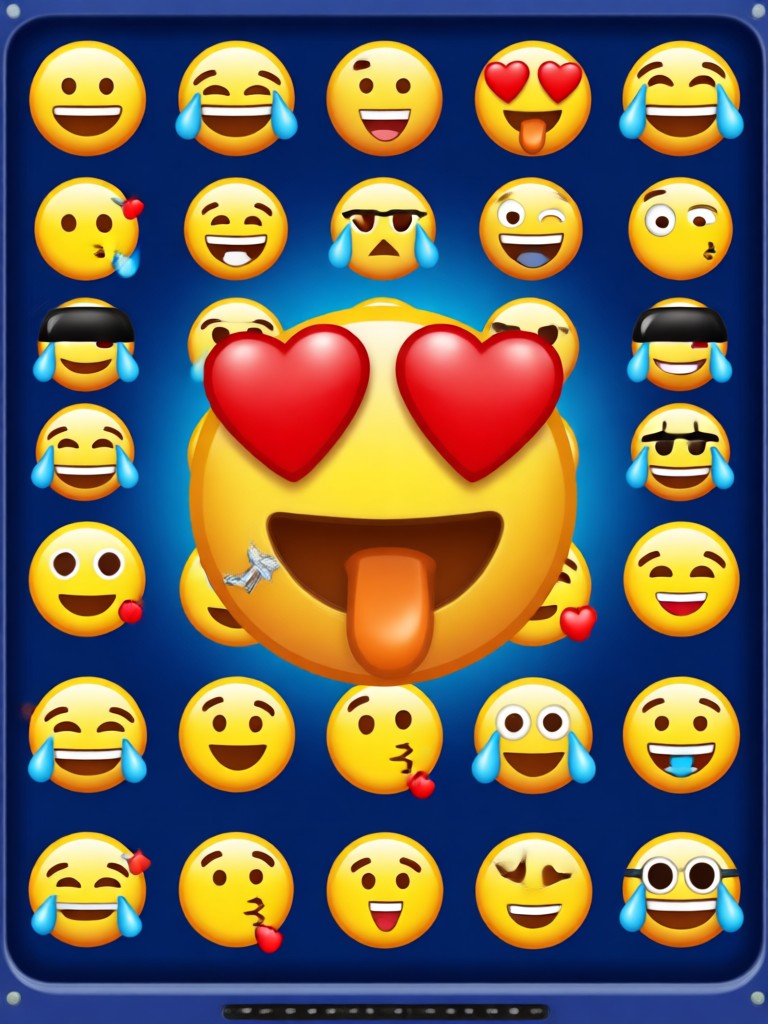 Anime style girl emoji generator example