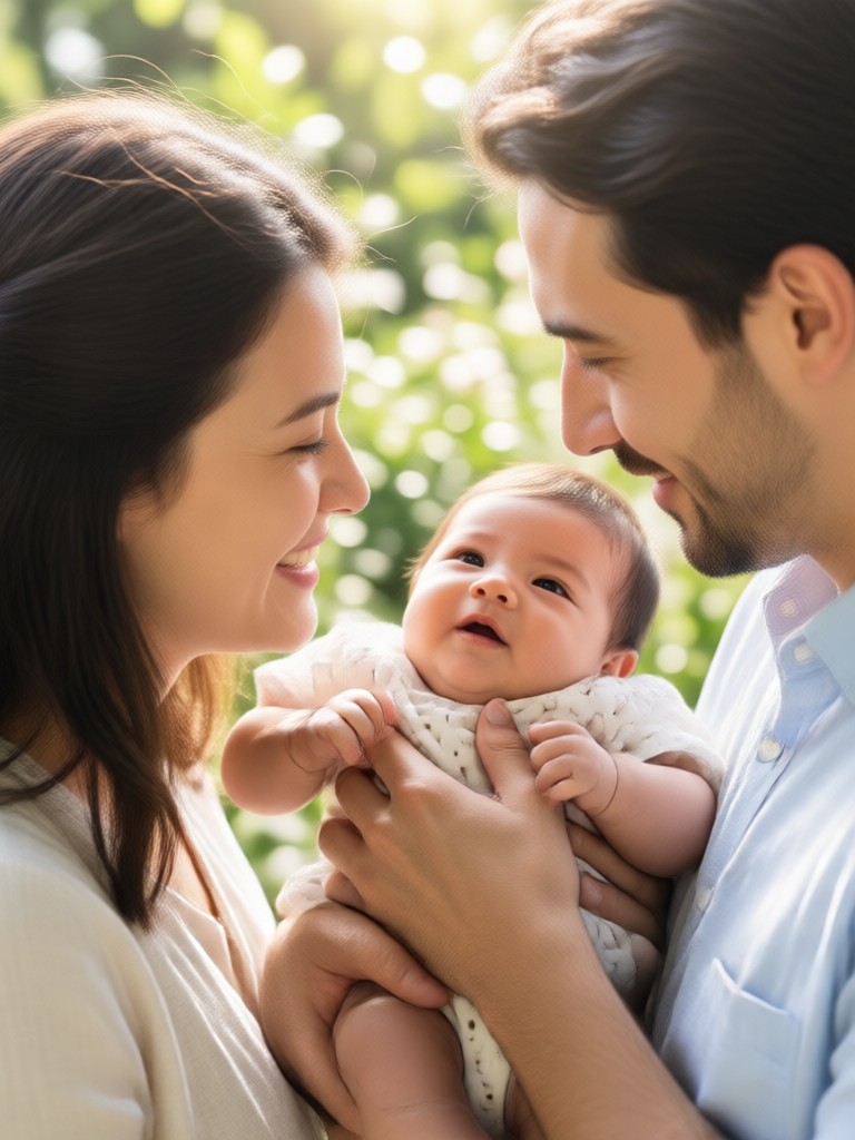 Photorealistic Newborn AI Prediction