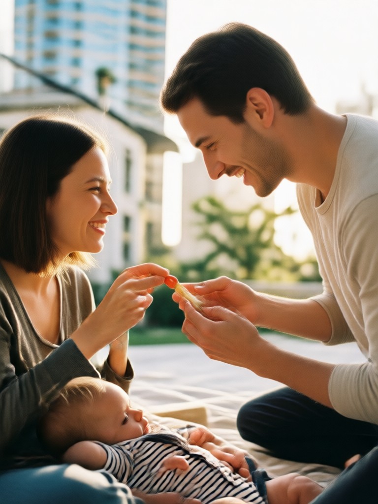 Gambar bayi AI gaya bayi baru lahir