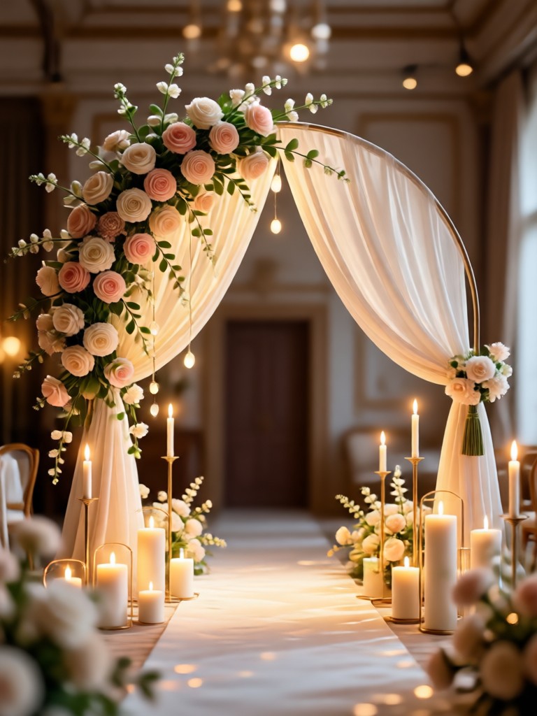 Gatsby themed wedding lounge AI decor
