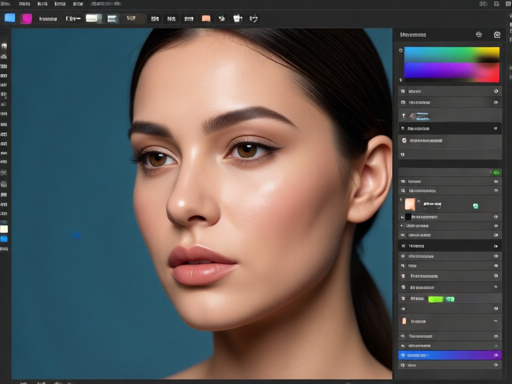 Concept art creation with AI beauty generator