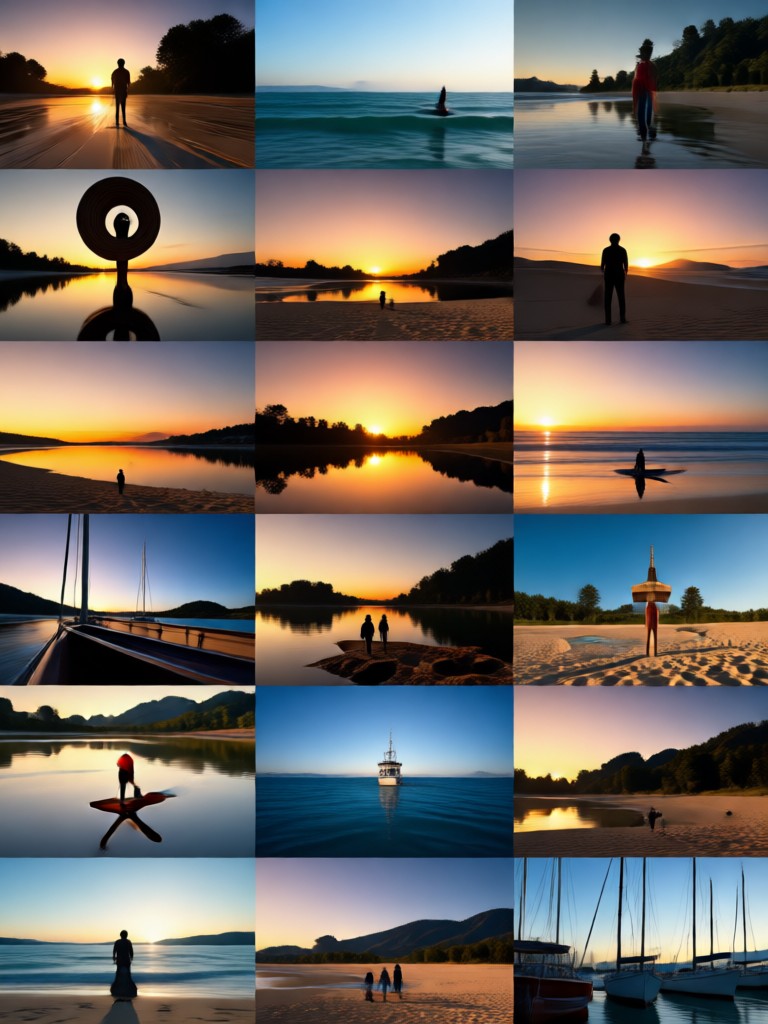 Travel adventure couple video montage